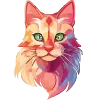 🐈‍⬛ Эмодзи «Кошатник (ω)» для Telegram