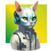 🐈‍⬛ Эмодзи «Кошатник (ω)» для Telegram