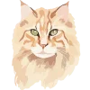 🐈‍⬛ Эмодзи «Кошатник (ω)» для Telegram