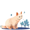 🐈‍⬛ Эмодзи «Кошатник (ω)» для Telegram