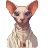 🐈‍⬛ Эмодзи «Кошатник (ω)» для Telegram