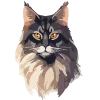 🐈‍⬛ Эмодзи «Кошатник (ω)» для Telegram