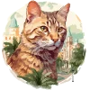 🐈‍⬛ Эмодзи «Кошатник (ω)» для Telegram