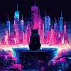 🐈‍⬛ Эмодзи «Кошатник (ω)» для Telegram