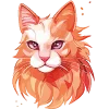 🐈‍⬛ Эмодзи «Кошатник (ω)» для Telegram