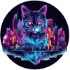 🐈‍⬛ Эмодзи «Кошатник (ω)» для Telegram