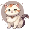 🐈‍⬛ Эмодзи «Кошатник (ω)» для Telegram