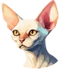 🐈‍⬛ Эмодзи «Кошатник (ω)» для Telegram