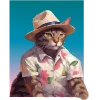 🐈‍⬛ Эмодзи «Кошатник (ω)» для Telegram