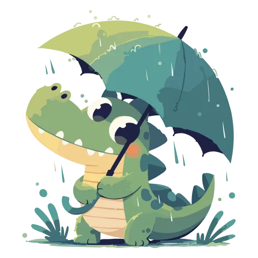 🐊 Эмодзи «Нейрокрокодилы» для Telegram