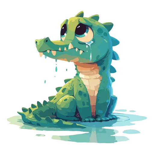 🐊 Эмодзи «Нейрокрокодилы» для Telegram