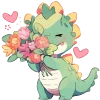 🌸 Эмодзи «НейроДино» для Telegram