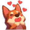 😘 Эмодзи «пёсики» для Telegram