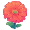 Стикер 4 💐 Набор эмоджи с цветами