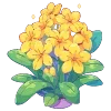 Стикер 36 💐 Набор эмоджи с цветами