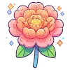 Стикер 3 💐 Набор эмоджи с цветами
