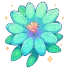 Стикер 11 💐 Набор эмоджи с цветами