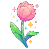 Стикер 18 💐 Набор эмоджи с цветами