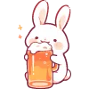 🍺 Эмодзи «нейроЗайки» для Telegram