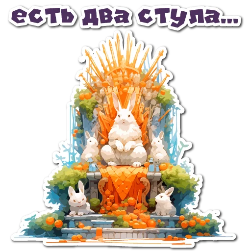 🤷‍♀️ Стикер «Нейро Зайки» для Telegram