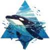 🌊 Эмодзи «Нейро косатки» для Telegram