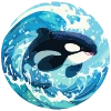 🌊 Эмодзи «Нейро косатки» для Telegram