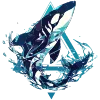 🌊 Эмодзи «Нейро косатки» для Telegram
