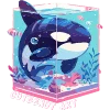 🌊 Эмодзи «Нейро косатки» для Telegram