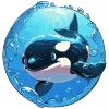 🌊 Эмодзи «Нейро косатки» для Telegram