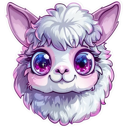 ☺️ Стикер «Ламы» для Telegram