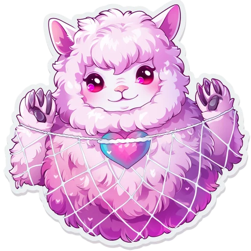 🪤 Стикер «Ламы» для Telegram