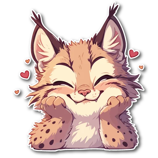 🥰 Стикер «Рыськи» для Telegram