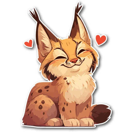 ❤️ Стикер «Рыськи» для Telegram