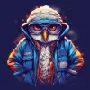 Стикер 14 Совы V