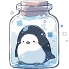 🐧 Эмодзи «Пингвинуха» для Telegram