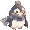 🐧 Эмодзи «Пингвинуха» для Telegram