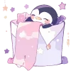 🐧 Эмодзи «Пингвинуха» для Telegram