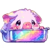 🐽 Эмодзи «Порося» для Telegram