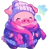 🐽 Эмодзи «Порося» для Telegram