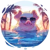🐽 Эмодзи «Порося» для Telegram