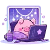 🐽 Эмодзи «Порося» для Telegram