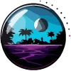 🌠 Эмодзи «neuroretrowave 2» для Telegram