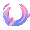 🌜 Эмодзи «neuroretrowave 2» для Telegram