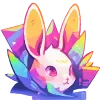 🐰 Эмодзи «neuroretrowave 2» для Telegram