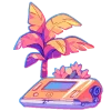 📱 Эмодзи «neuroretrowave 2» для Telegram
