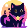 🐈‍⬛ Эмодзи «neuroretrowave 2» для Telegram