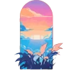 🌍 Эмодзи «neuroretrowave 2» для Telegram