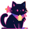 🐈‍⬛ Эмодзи «neuroretrowave 2» для Telegram