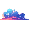 ☁️ Эмодзи «neuroretrowave 2» для Telegram