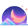 🎆 Эмодзи «neuroretrowave 2» для Telegram
